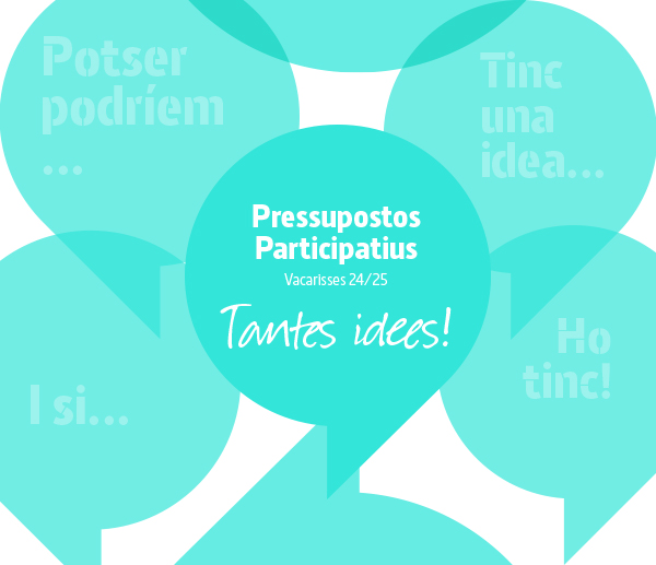 Imatge pels mitjans: Pressupostos Participatius 2024-2025