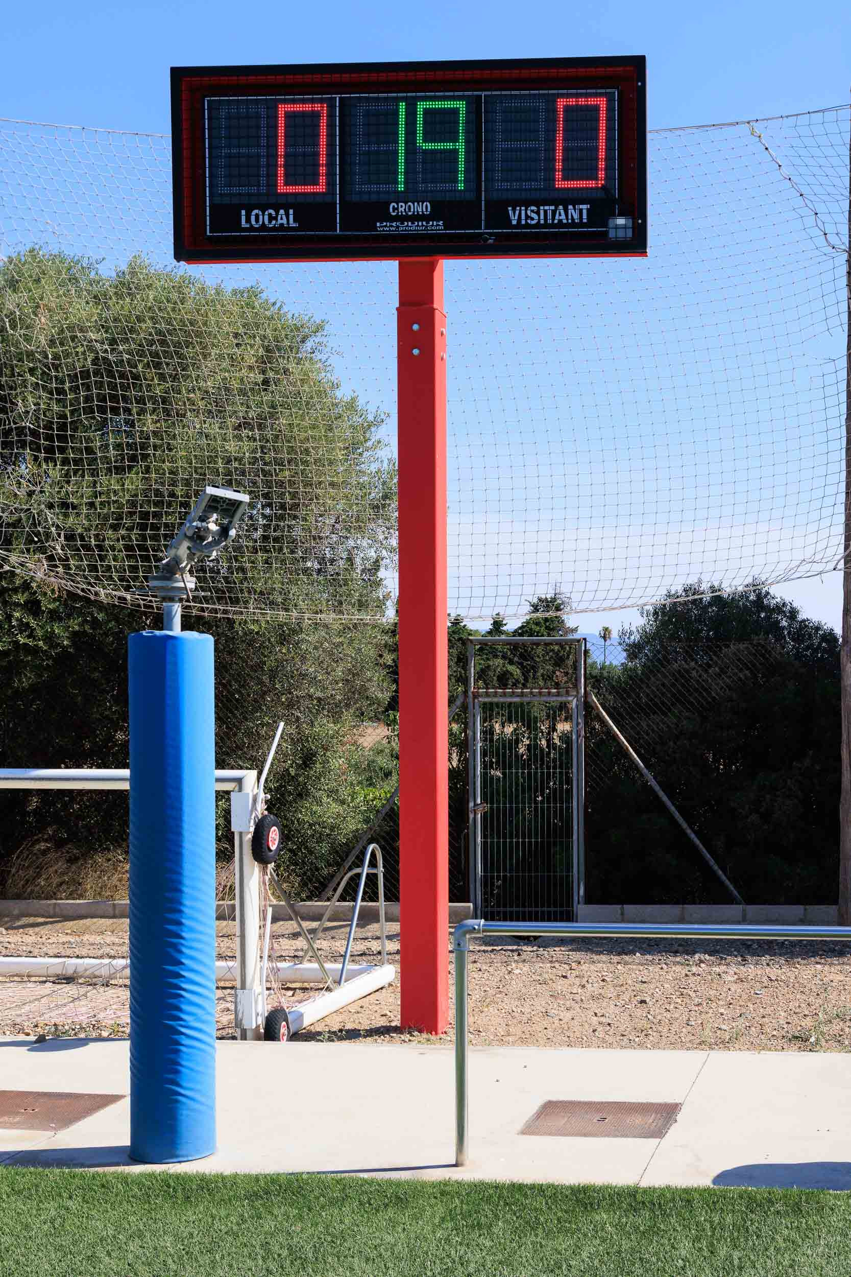 Imatge pels mitjans: Marcador electronico para el Campo Municipal de Futbol