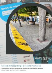 CREACIÓ DE L'ESPAI CINGLE A L'ESCOLA PAU CASALS